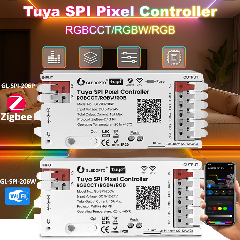 Tuya SPI Pixel LED Controller  - Zigbee Coordinator Stick recensione e prezzo