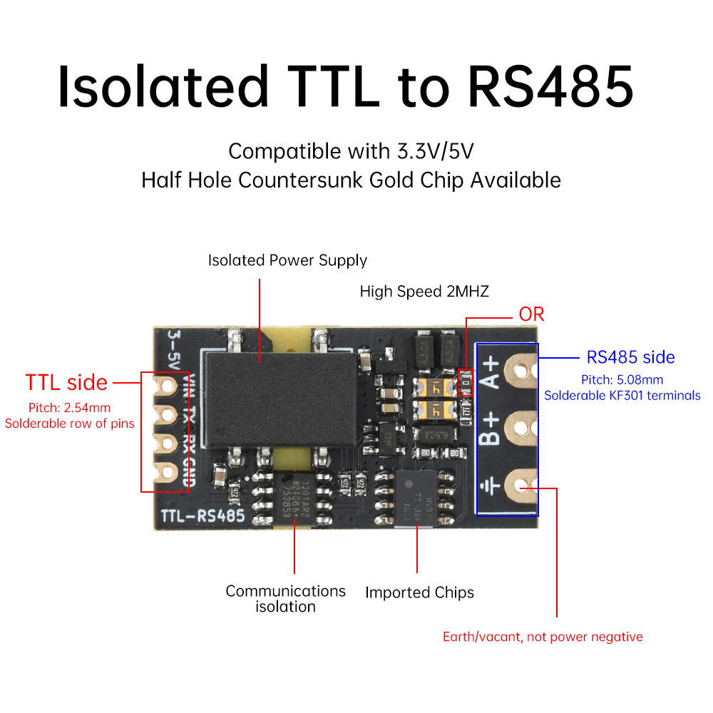 1pc Isolated TTL to RS485 Leve - Shelly Relay Module recensione e prezzo