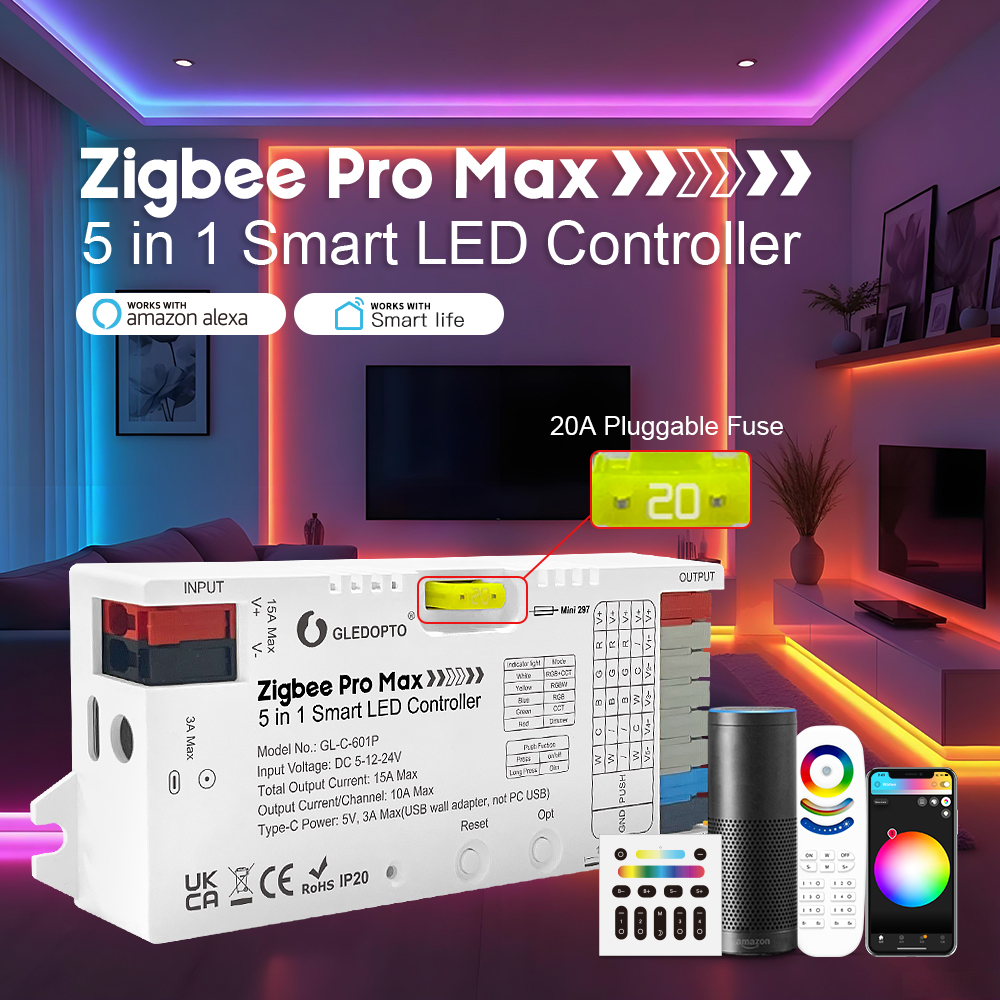 GLEDOPTO ZigBee 3.0 Pro Max 5- - Zigbee Coordinator Stick recensione e prezzo