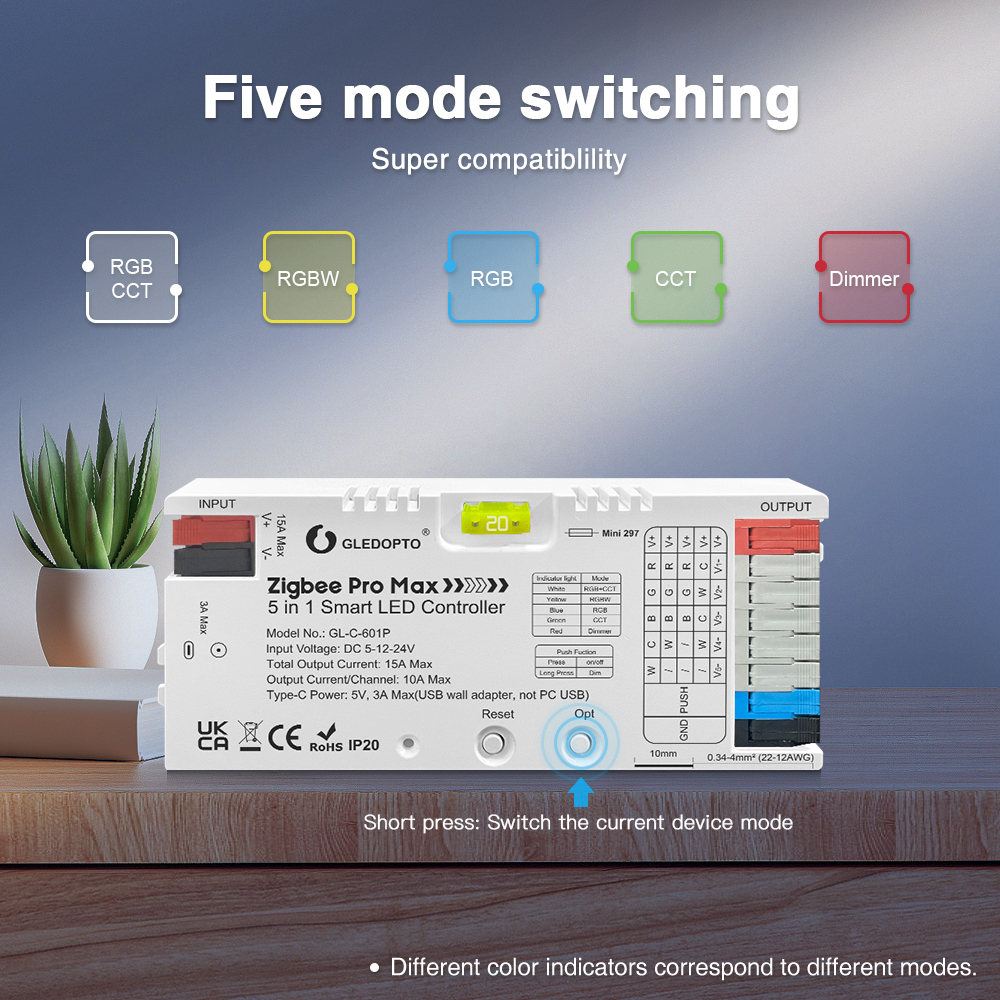GLEDOPTO ZigBee 3.0 Pro Max 5- - Zigbee Coordinator Stick recensione e prezzo