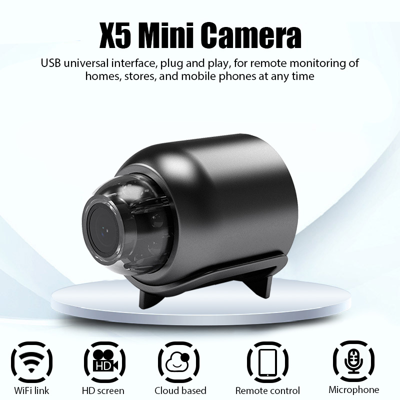 X5 Mini Camera HD 1080P Intell - Home Assistant Sd recensione e prezzo