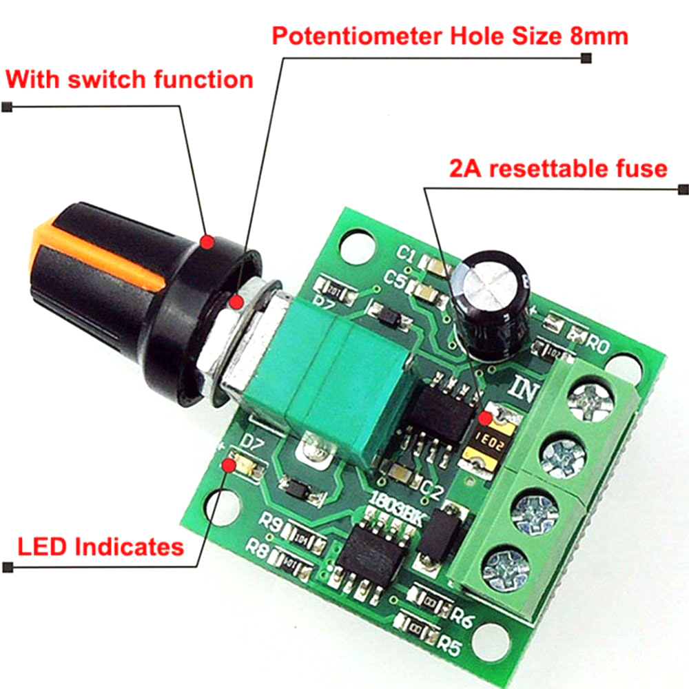 DC 1.8V 3V 5V 6V 12V 2A PWM Mo - Level Shifter 3.3V recensione e prezzo