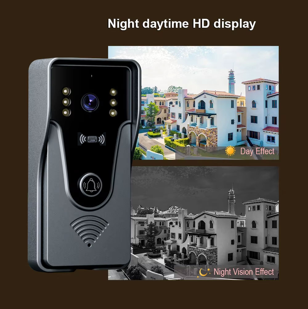 Tuya 1080P 7 Inch Color Touch  - Smart Doorbell Wired recensione e prezzo