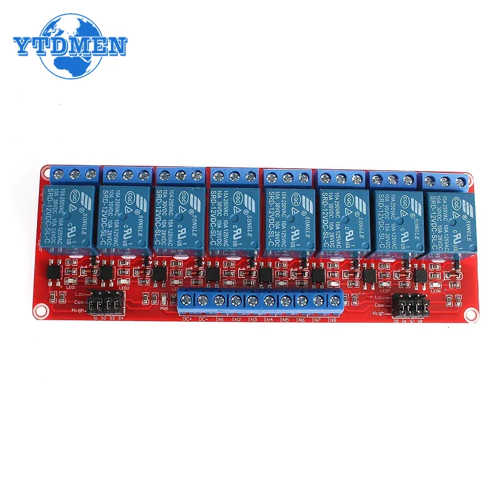 1PCS Relay Module 5V 12V 24V 1 - Relay 8 Channel Board recensione e prezzo