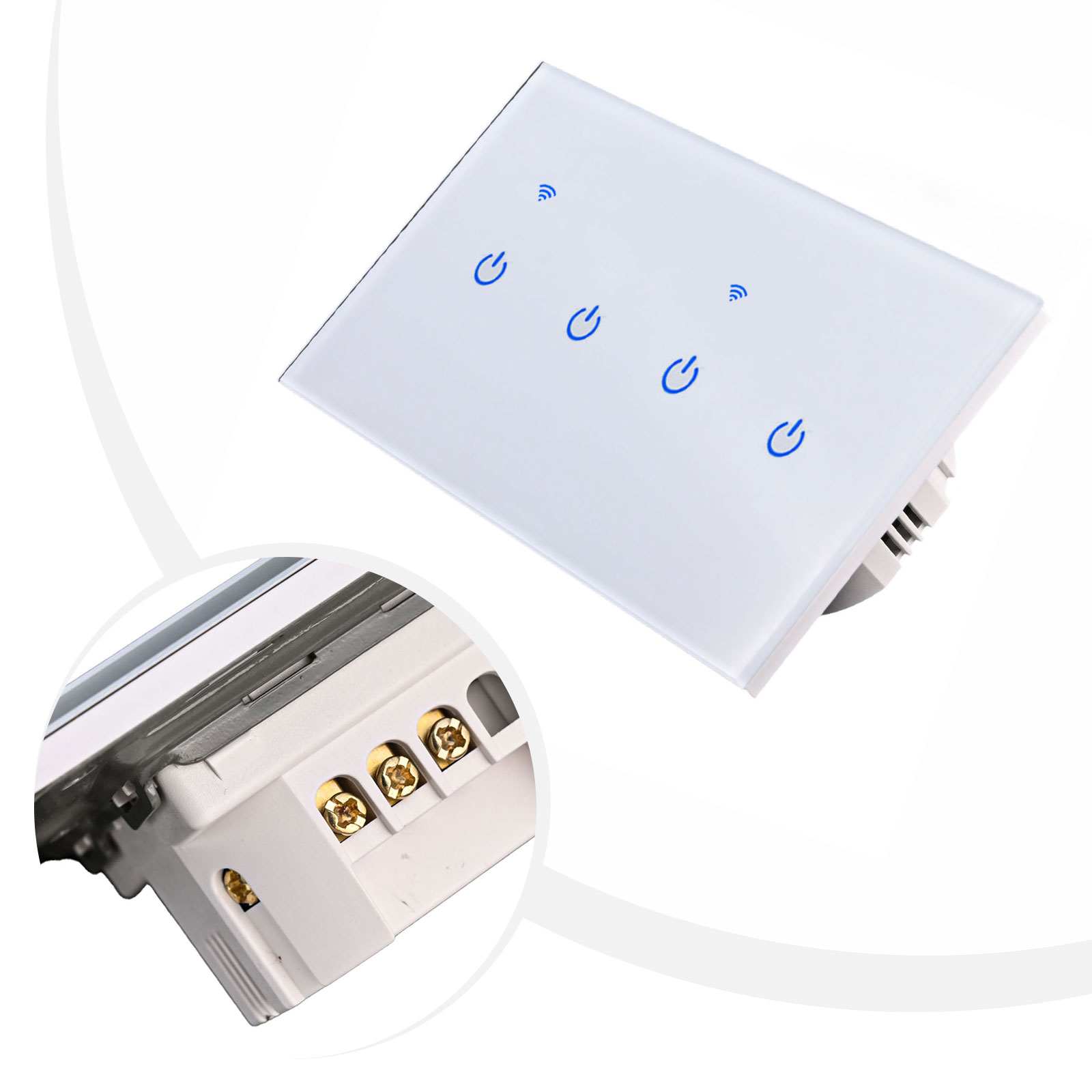 A For For Smart touch switch d - Home Automation System Design recensione e prezzo