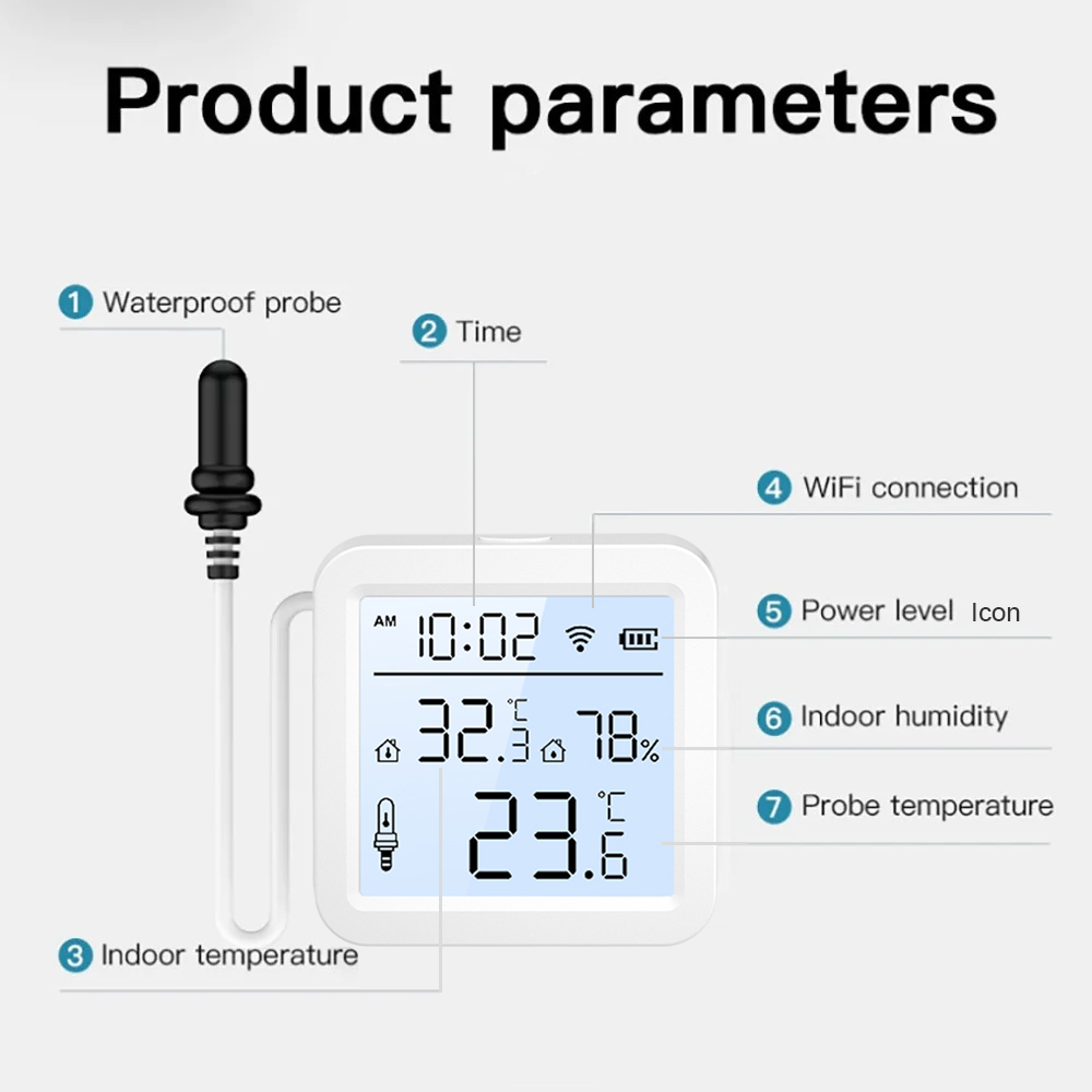 WiFi Humidity Temperature Sens - Temperature Humidity Sensor recensione e prezzo
