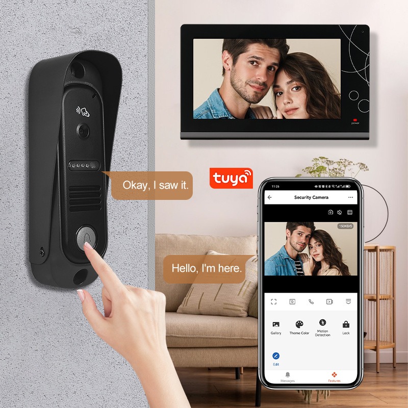 Smart Home 7 Inch WiFi Video D - Smart Doorbell Wired recensione e prezzo