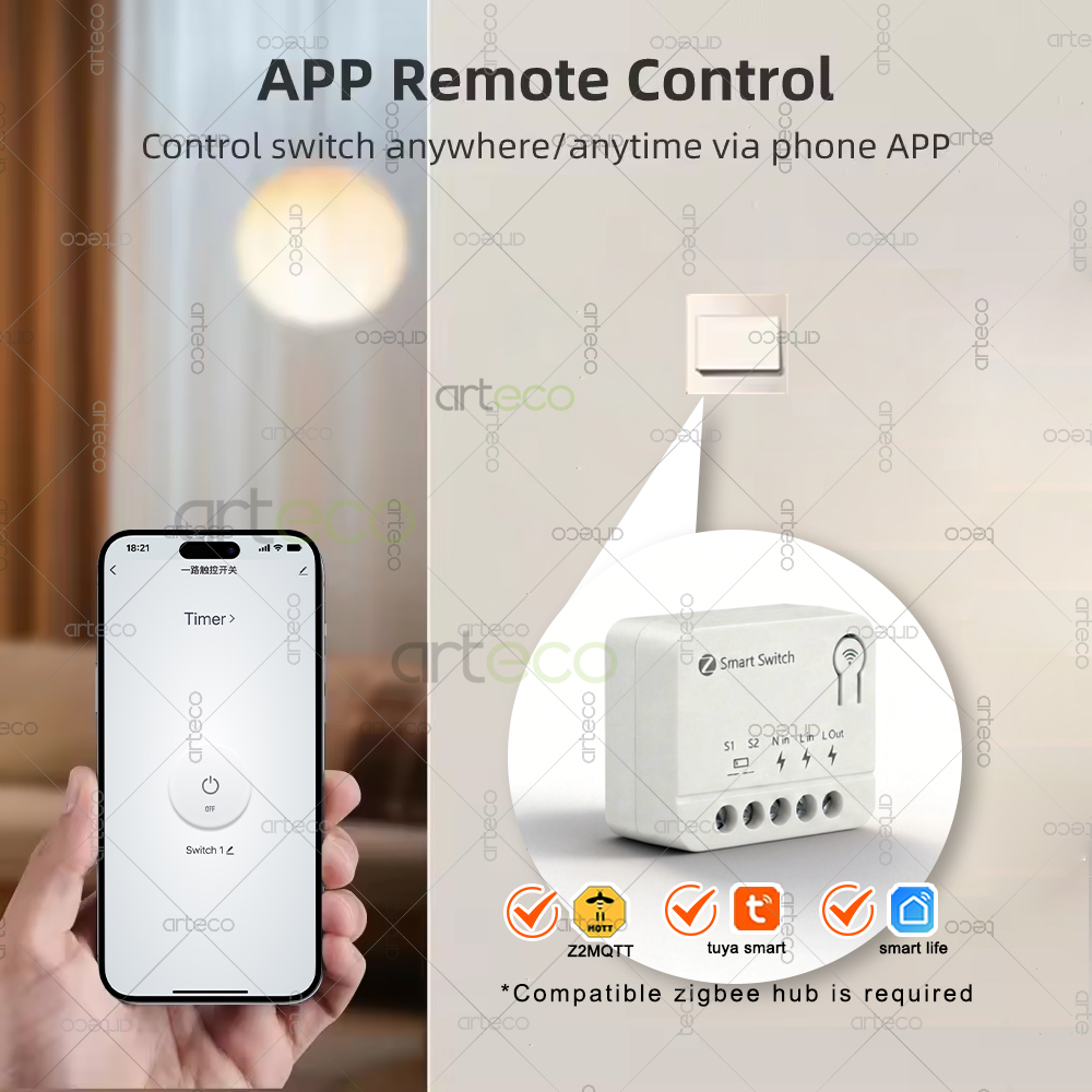 10A Zigbee Mini Smart Switch M - Diy Home Automation Controller recensione e prezzo