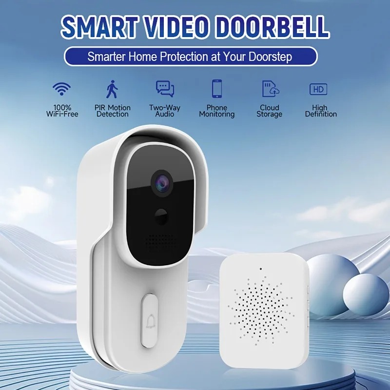 Wide View Tuya Smart Life APP  - Smart Doorbell Wired recensione e prezzo