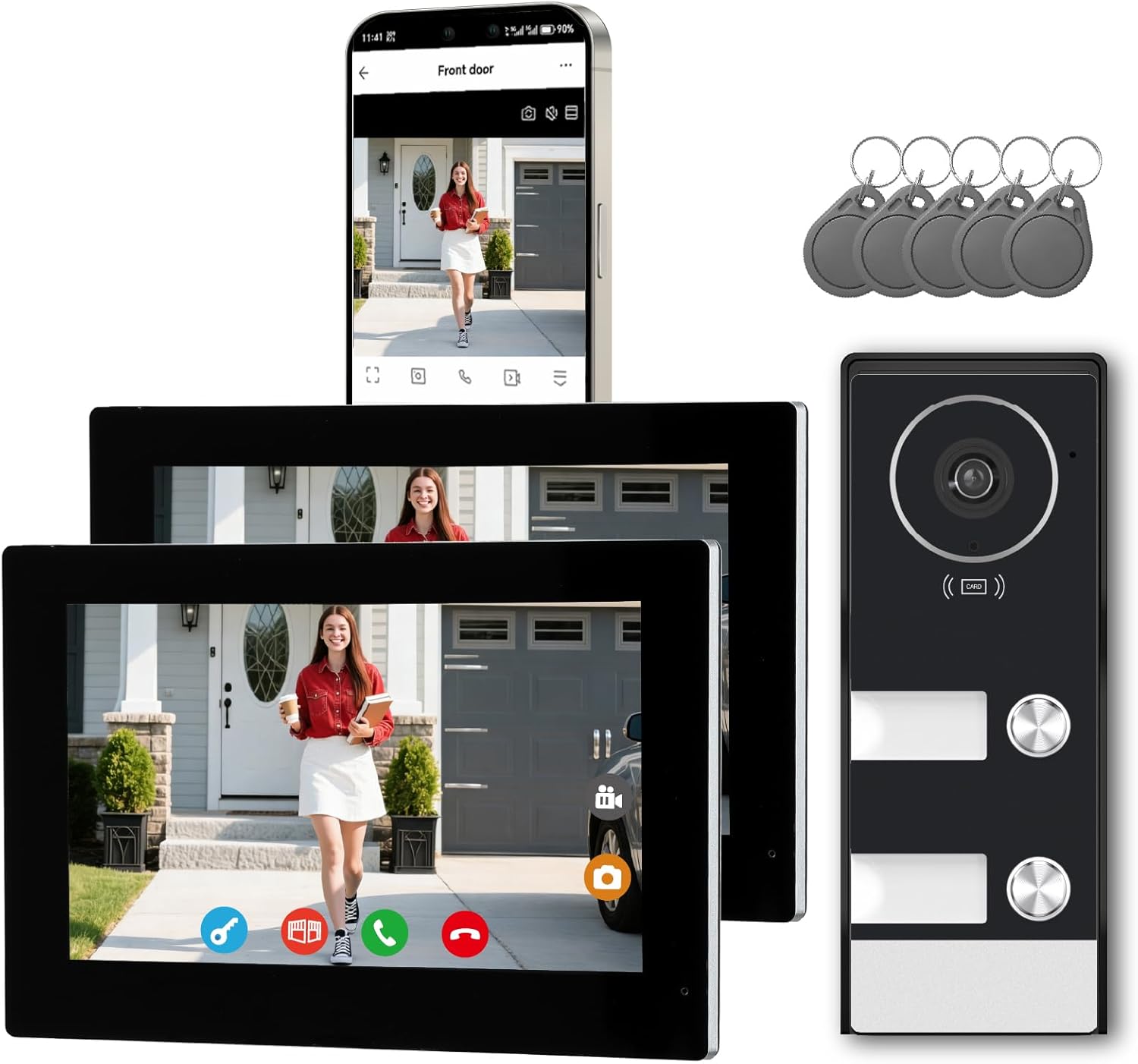 Smart Home Video Intercom Wire - Smart Doorbell Wired recensione e prezzo