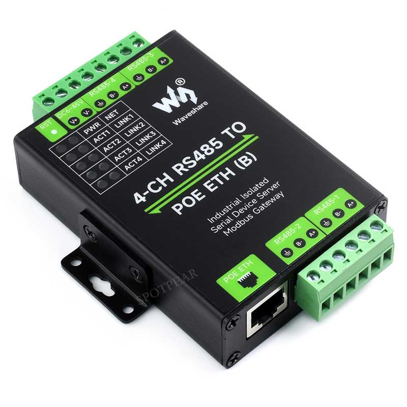Industrial Isolated 4CH RS485  - Shelly Relay Module recensione e prezzo